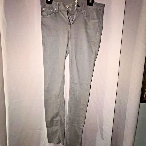 rag & bone Denim - Women's Rag and Bone Skinny Jean sage grey 29‎